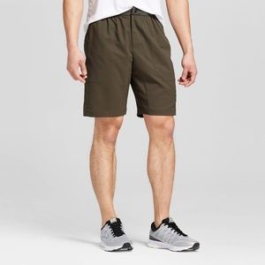 New Champion DuoDry Green Elastic Waist Shorts